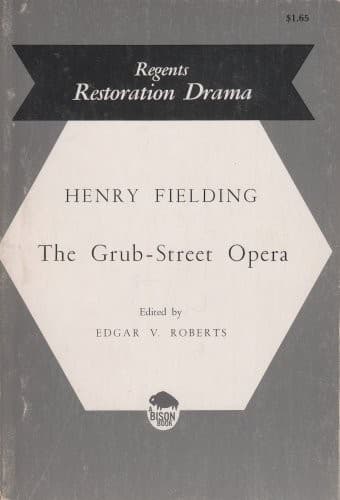 Cover image for Grub Street Opera