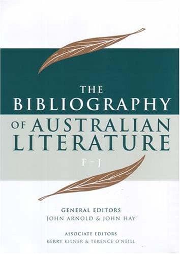 The Bibliography of Australian Literature