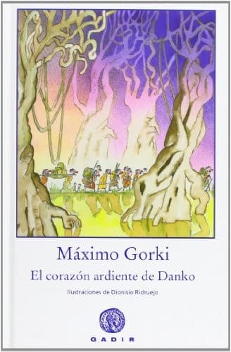 Cover image for El corazón ardiente de Danko