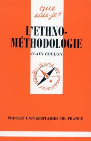 Cover image for L' ethnométhodologie