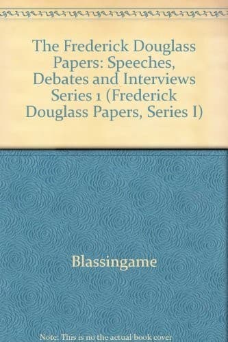 Cover image for The Frederick Douglass papers