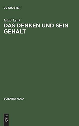 Cover image for Das Denken und sein Gehalt