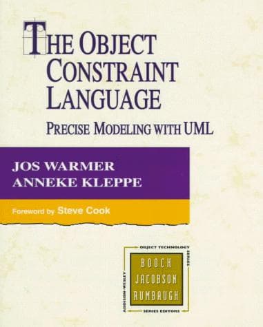 Cover image for The Object Constraint Language