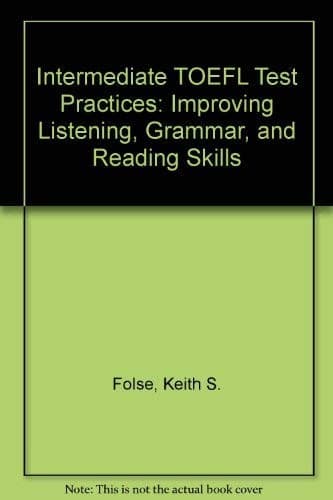 Cover image for Intermediate TOEFL test practices