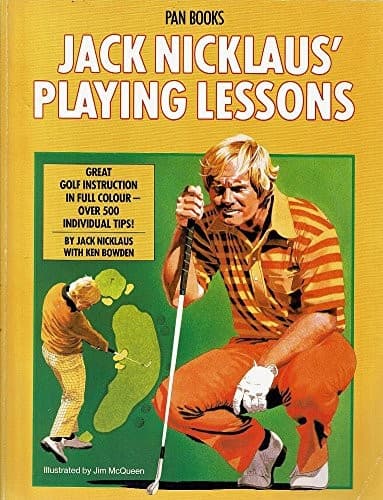 Cover image for Jack Nicklaus' playing lessons