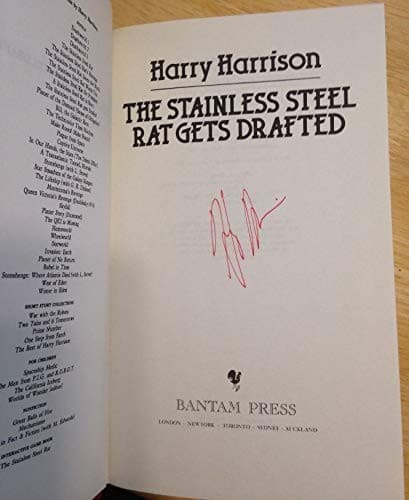 Cover image for The stainless steel rat gets drafted