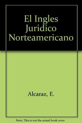 Cover image for El inglés jurídico norteamericano