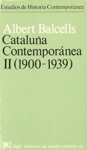 Cover image for Cataluña contemporánea