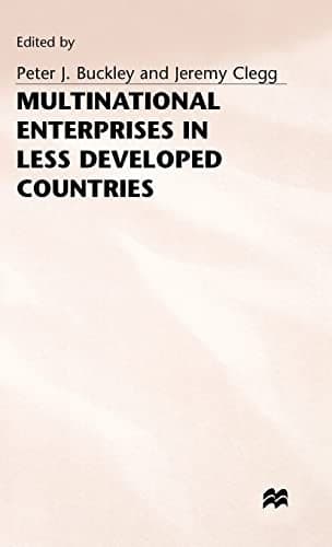 Cover image for Multinational enterprises in less developed countries