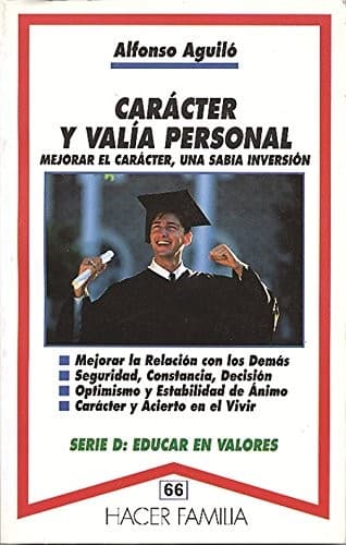 Cover image for Carácter y valía personal