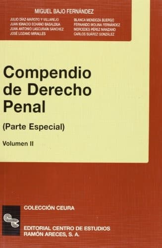 Cover image for Compendio de Derecho penal