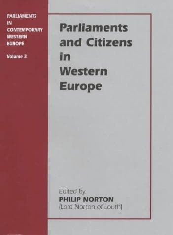 Cover image for Parliaments in contemporary Western Europe