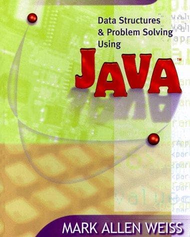 Cover image for Data structures and problem solving using Java