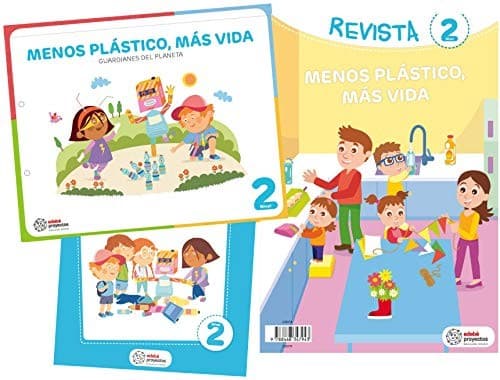 Cover image for MENOS PLÁSTICO, MÁS VIDA. Guardianes del planeta