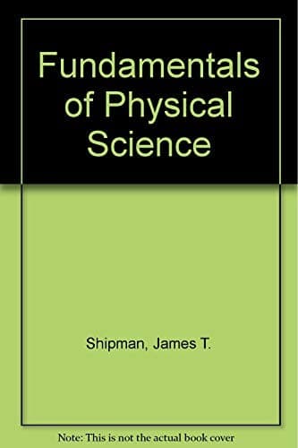 Cover image for Fundamentals of physical science