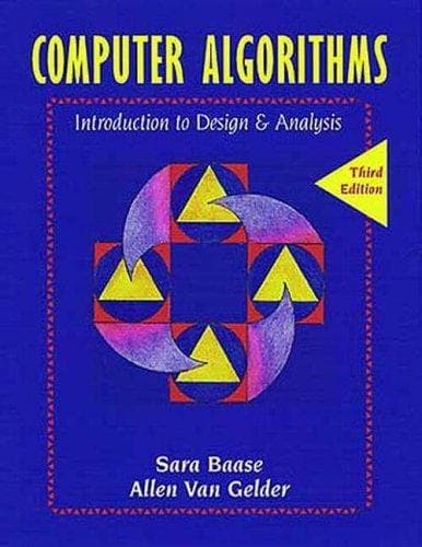 Cover image for Computer Algorithms