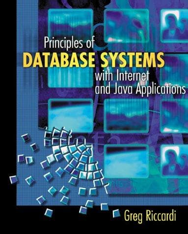 Cover image for Principles of Database Systems With Internet and Java Applications