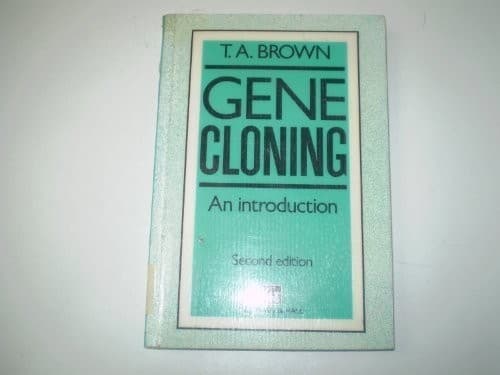 Cover image for Gene cloning