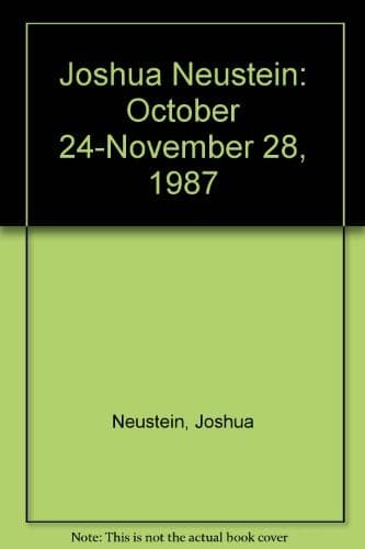 Cover image for Joshua Neustein
