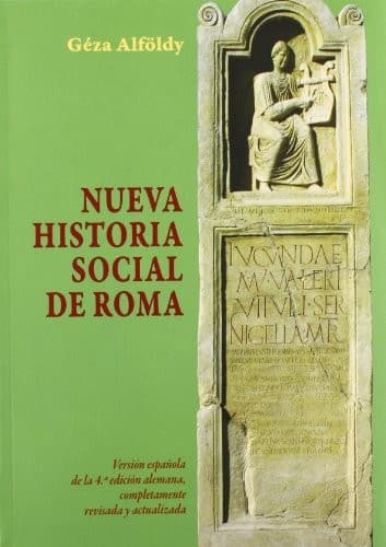Cover image for Nueva Historia Social de Roma