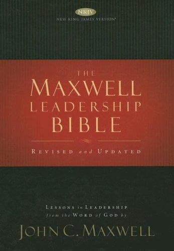 Cover image for Maxwell Leadership Bible, Revised and Updated