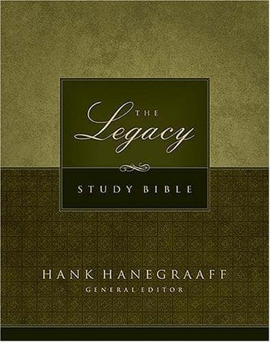 Cover image for The Legacy Study Bible