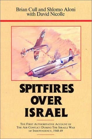 Cover image for Spitfires over Israel