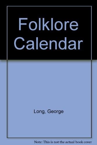 Cover image for The folklore calendar