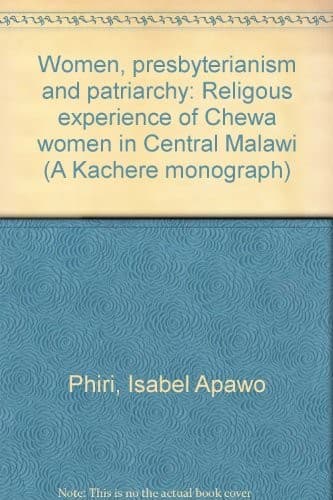 Cover image for Women, Presbyterianism and patriarchy