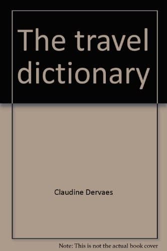 Cover image for The travel dictionary