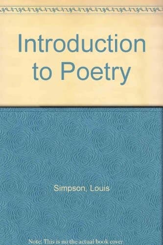 Cover image for An introduction to poetry