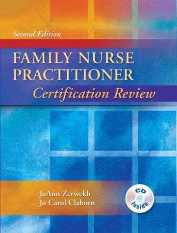 Cover image for Family Nurse Practitioner Certification Review