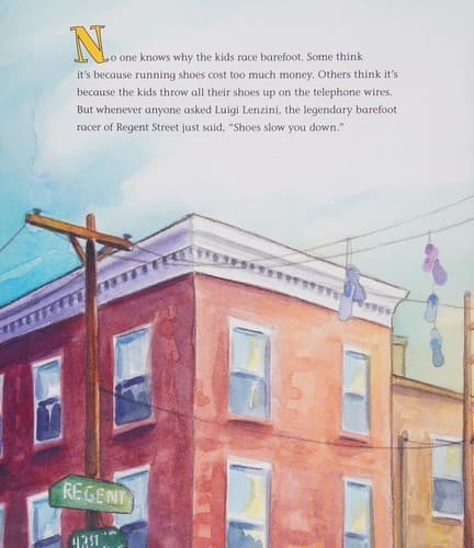 Cover image for Luigi and the barefoot races