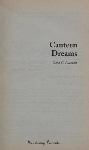 Cover image for Canteen dreams