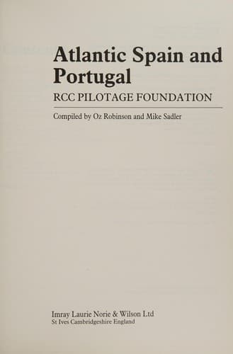 Cover image for Atlantic Spain and Portugal