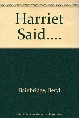 Cover image for Harriet said -
