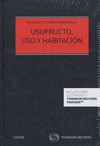 Cover image for Usufructo, uso y habitación