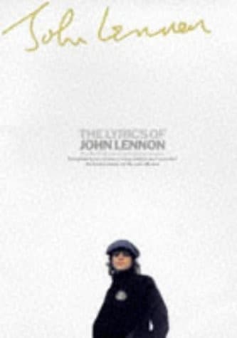 Cover image for The lyrics of John Lennon.