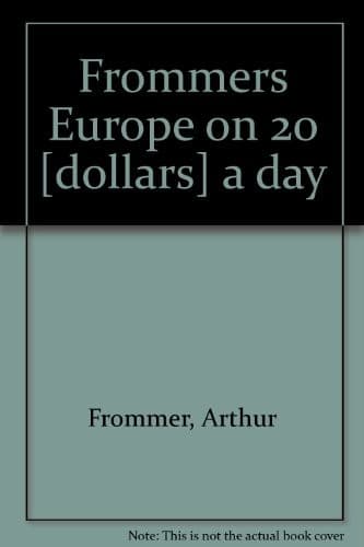 Cover image for Frommer's Europe on 20 dollars a day