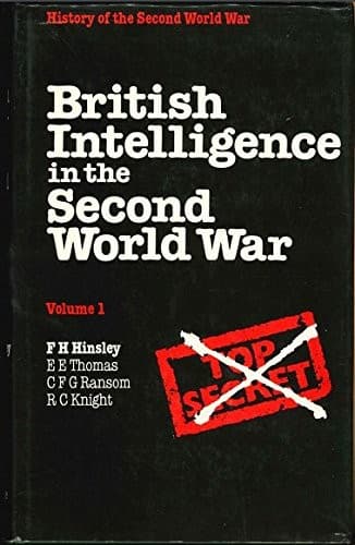 Cover image for British intelligence in the Second World War