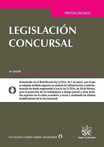 Cover image for Legislación Concursal