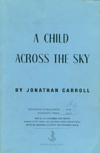 Cover image for A child across the sky.