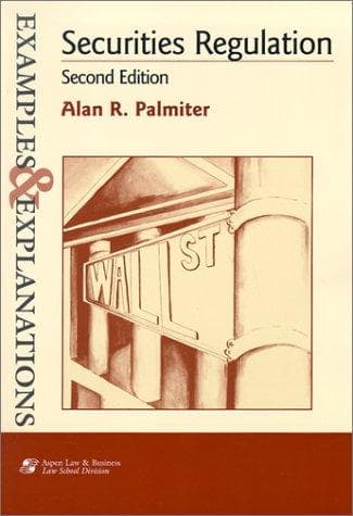 Cover image for Securities regulation