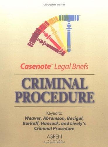 Cover image for Criminal Procedure