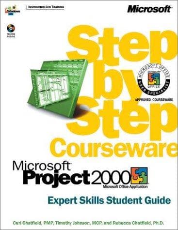 Cover image for Microsoft  Project 2000 Step by Step Courseware Expert Skills Class Pack (Step By Step (Microsoft))