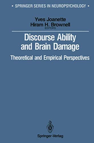 Cover image for Discourse ability and brain damage