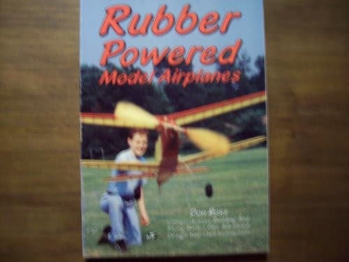 Cover image for Rubber powered model airplanes