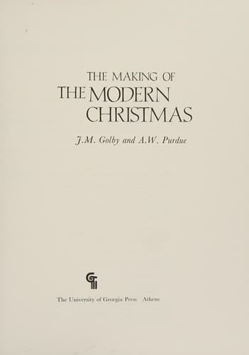 Cover image for The making of the modern Christmas