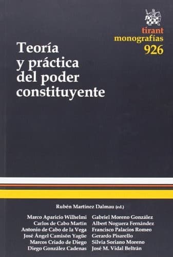 Cover image for Teoría y práctica del poder constituyente