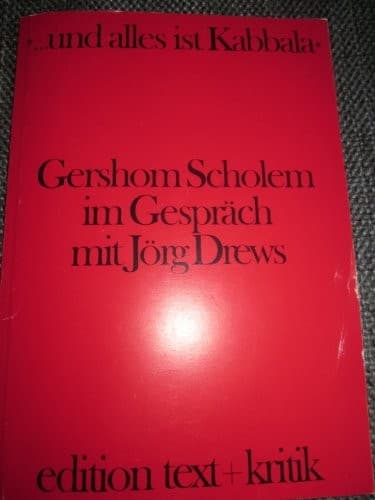 Cover image for "...Und alles ist Kabbala".